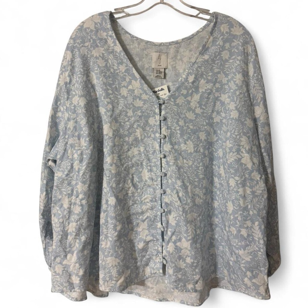 Joie Blue Floral Top